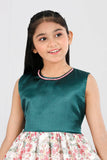 Girl's Dress : Green