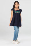 Girl's Tops : Navy Blue ( 2-8 years)