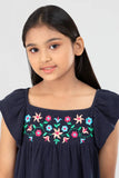 Girl's Tops : Navy Blue ( 2-8 years)