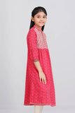 Girls Ethnic (2-8 Years) : Rose Red & Chilli pepper