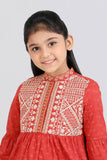 Girls Ethnic (2-8 Years) : Rose Red & Chilli pepper