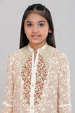 Girls Ethnic : Vanilla Printed & Candle Lt peach printed ( 2-8 Years)