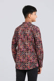 Junior Boys Casual Shirt (10-14 Years) : Mandala Art