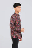 Junior Boys Casual Shirt (10-14 Years) : Mandala Art