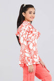 Junior girl's : Pomegranate printed & Blue Printed  ( 10-14 years)