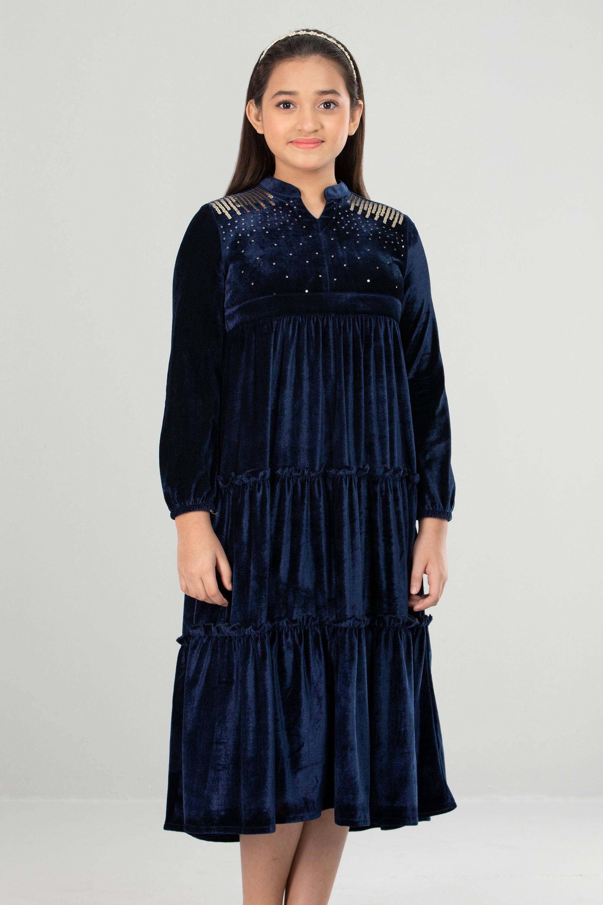 Junior Girls Long Dress