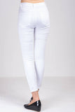 Ladies Woven Jegging WHITE 250 -Women's Bottom - YC - Yellow Clothing