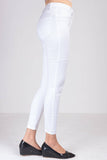 Ladies Woven Jegging WHITE 250 -Women's Bottom - YC - Yellow Clothing