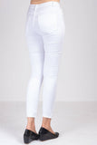 Ladies Woven Jegging WHITE 250 -Women's Bottom - YC - Yellow Clothing