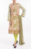 Lawn Kurti ( 2 PIECE ) MINERAL GREEN