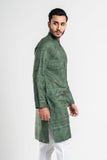 Men's panjabi : Aqua forest & Sail