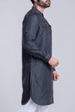 Men's Panjabi : Ash Grey