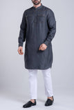 Men's Panjabi : Ash Grey