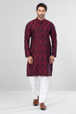 Men's Panjabi : Blue Whale , Keynan Copper & Dried Blood