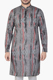 MEN'S PANJABI CHARCOAL