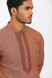 Men's Panjabi : Curious Blue , Rain forest , Spice