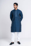 Men's panjabi :  Deep Blue