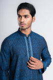 Men's panjabi :  Deep Blue