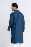 Men's panjabi :  Deep Blue