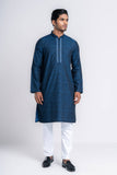 Men's panjabi :  Deep Blue