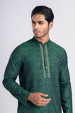 Men's panjabi : DEEP GREEN