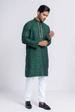 Men's panjabi : DEEP GREEN