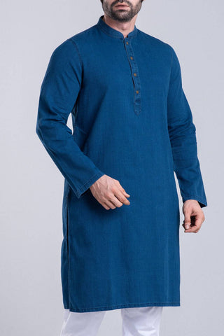 Men's Panjabi : DK Indigo