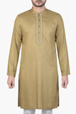 MEN'S PANJABI GOLD BROWN