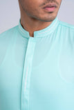 Men's Panjabi : Ice Cold, Aqua Marine & Link Water