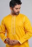 Men's Panjabi : Lilac, Harvest Gold & Apricot Peach