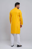 Men's Panjabi : Lilac, Harvest Gold & Apricot Peach