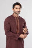 Men's Panjabi : Moccaccino  & Regal Blue