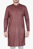 MEN'S PANJABI RUBI RED