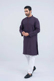 Men's Panjabi : Sky Blue & Black Red