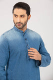 Men's Panjabi ( slim fit ) : Indigo