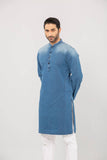 Men's Panjabi ( slim fit ) : Indigo