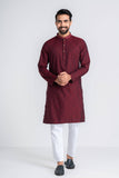 Men’s Panjabi ( slim fit ) : YELLOW GREEN , RUSTIC RED & BROWN DERBY