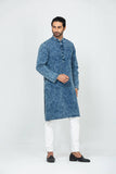 Men's Panjabi : Wash Indigo