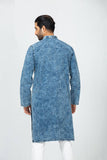 Men's Panjabi : Wash Indigo