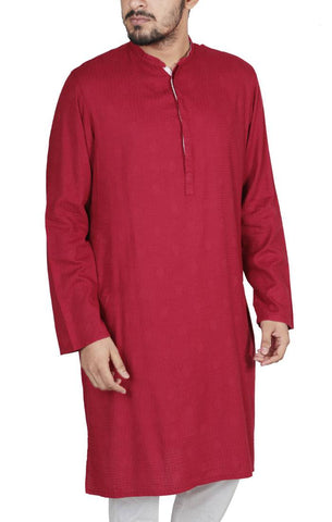 Men's Regular Fit Panjabi RED