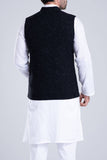 Men's Waist Coat : DK Navy & Black