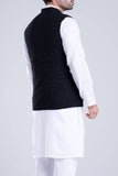 Men's Waist Coat : DK Navy & Black