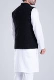 Men's Waist Coat : DK Navy & Black