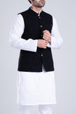 Men's Waist Coat : DK Navy & Black