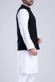 Men's Waist Coat : DK Navy & Black