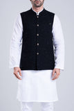 Men's Waist Coat : DK Navy & Black