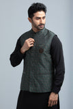 Men's Waist Coat : Forest Green