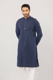 MENS PANJABI : BLUE CHARCOAL