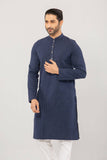 MENS PANJABI : BLUE CHARCOAL