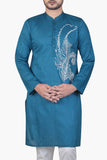 MENS PANJABI FUN BLUE